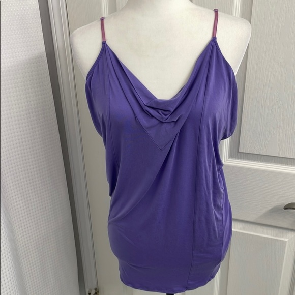 Wilfred Purple Cowl Neck Camisole Tank Top, Small - Picture 1 of 13